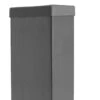 Poteau Rectangulaire, 60/120 2400mm Ral 7016 Anthracite