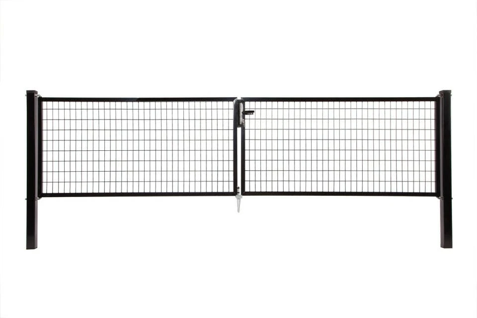 Portillon Double Napoli 100 X 2x200 Cm Anthracite