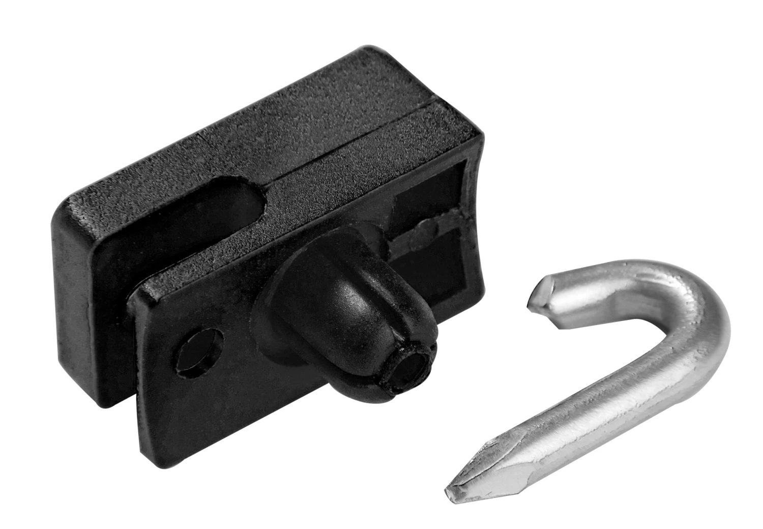 Guide-fils Avec Crochet (10pcs) Ral 9005 Noir