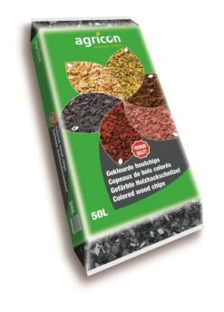 2 Palettes De 39 Sacs De Copeaux De Bois Colorés Ardoise 50 L