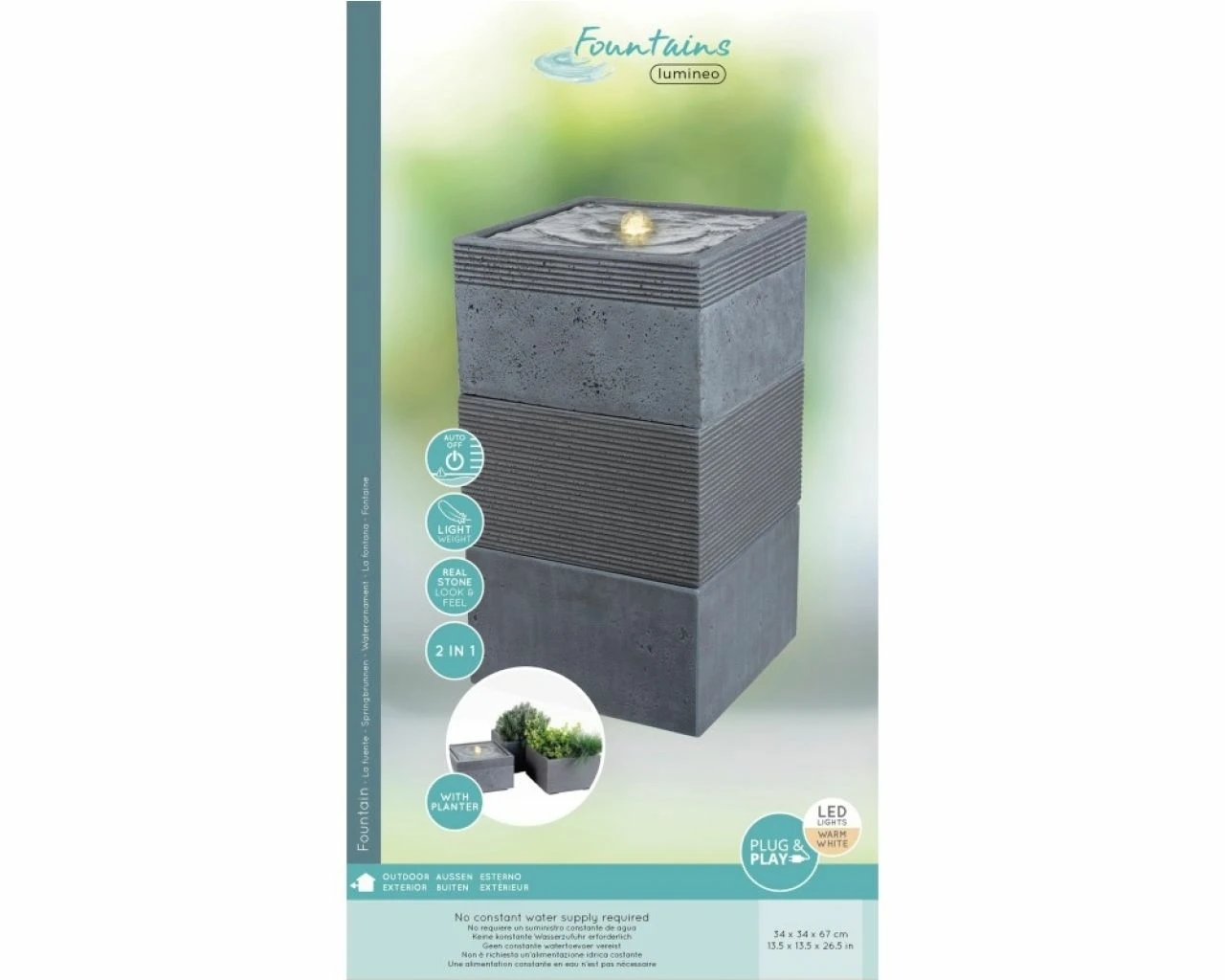 Fontaine 3 Modules 67cm – Image 2