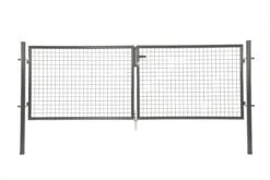 Portillon Double H 150 X L 2x150cm Ral 7016 Anthracite