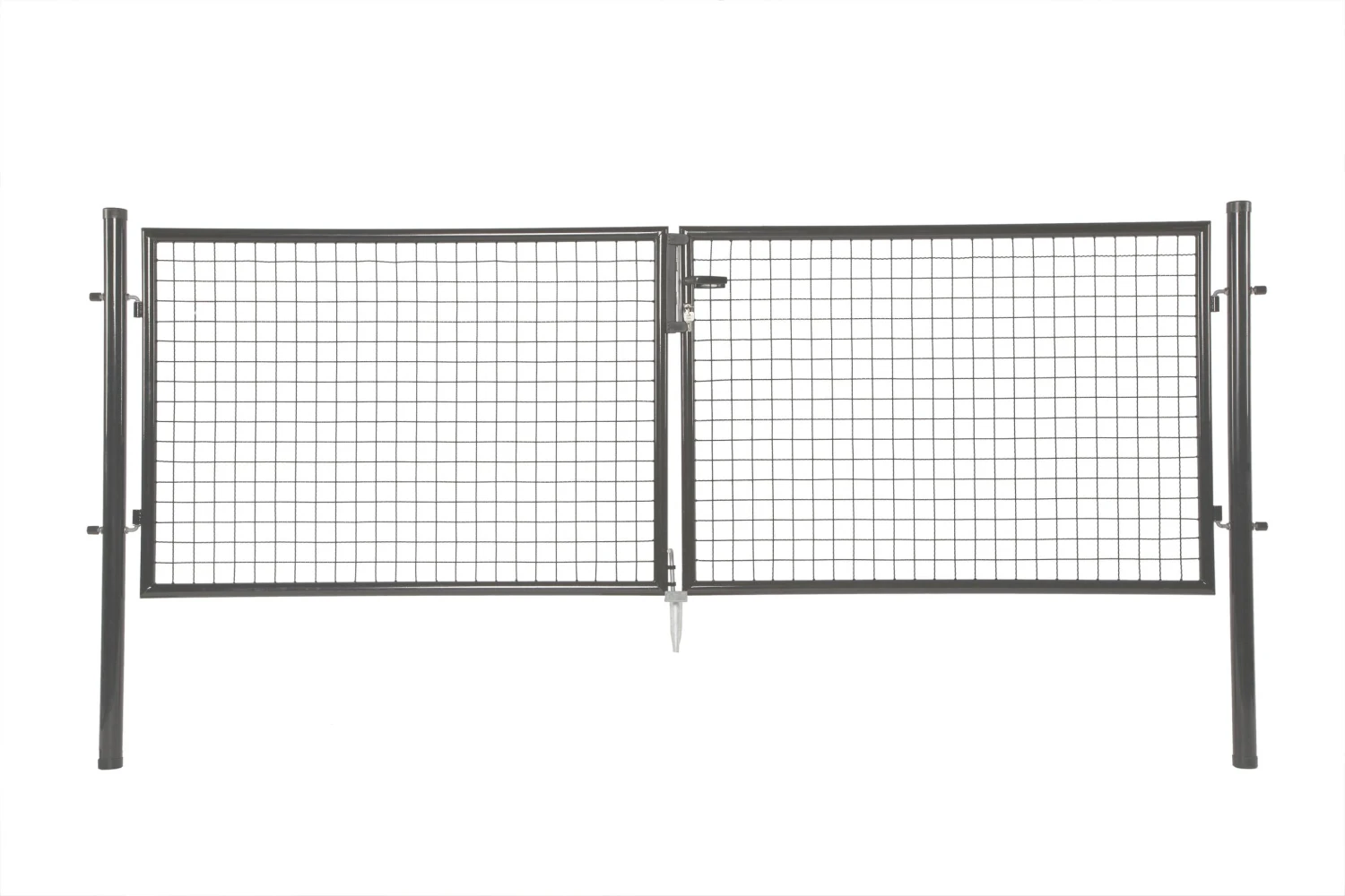 Portillon Double H 150 X L 2x150cm Ral 7016 Anthracite