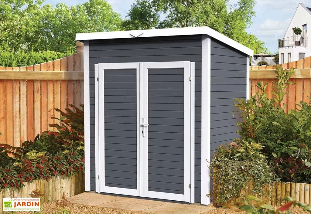 Abri De Jardin Bois 19 Mm Skur 1 - 2,19 M²