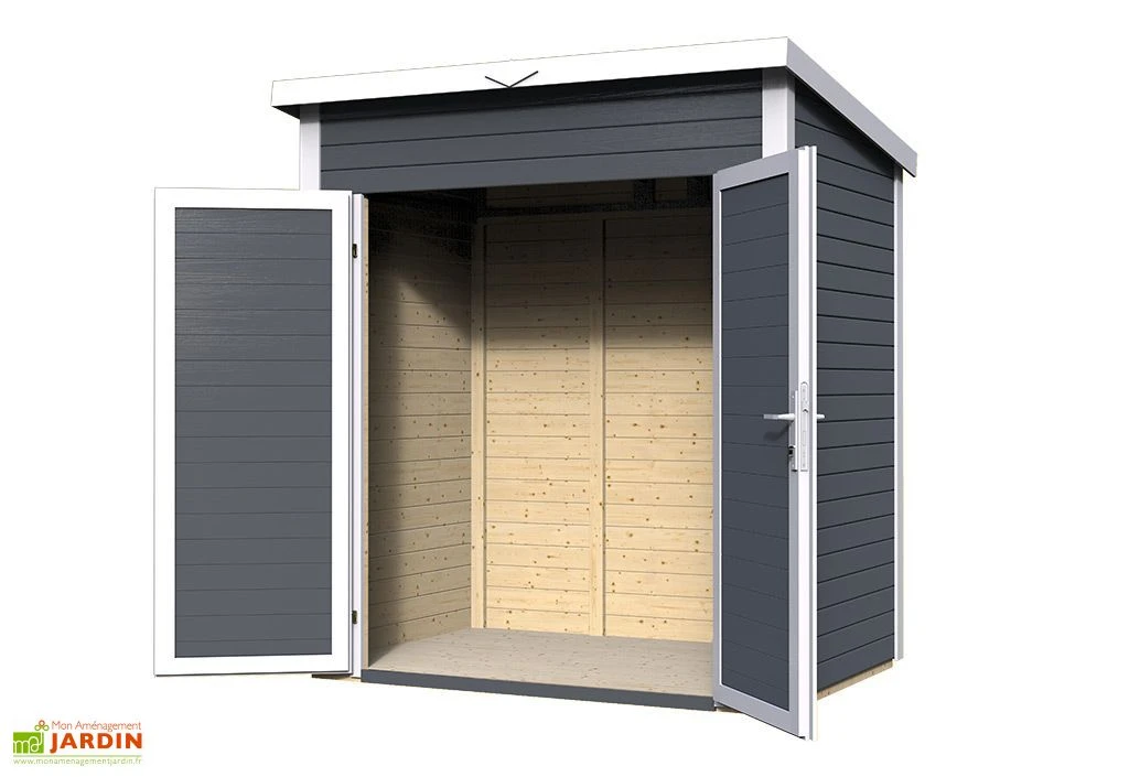 Abri De Jardin Bois 19 Mm Skur 1 - 2,19 M² – Image 4