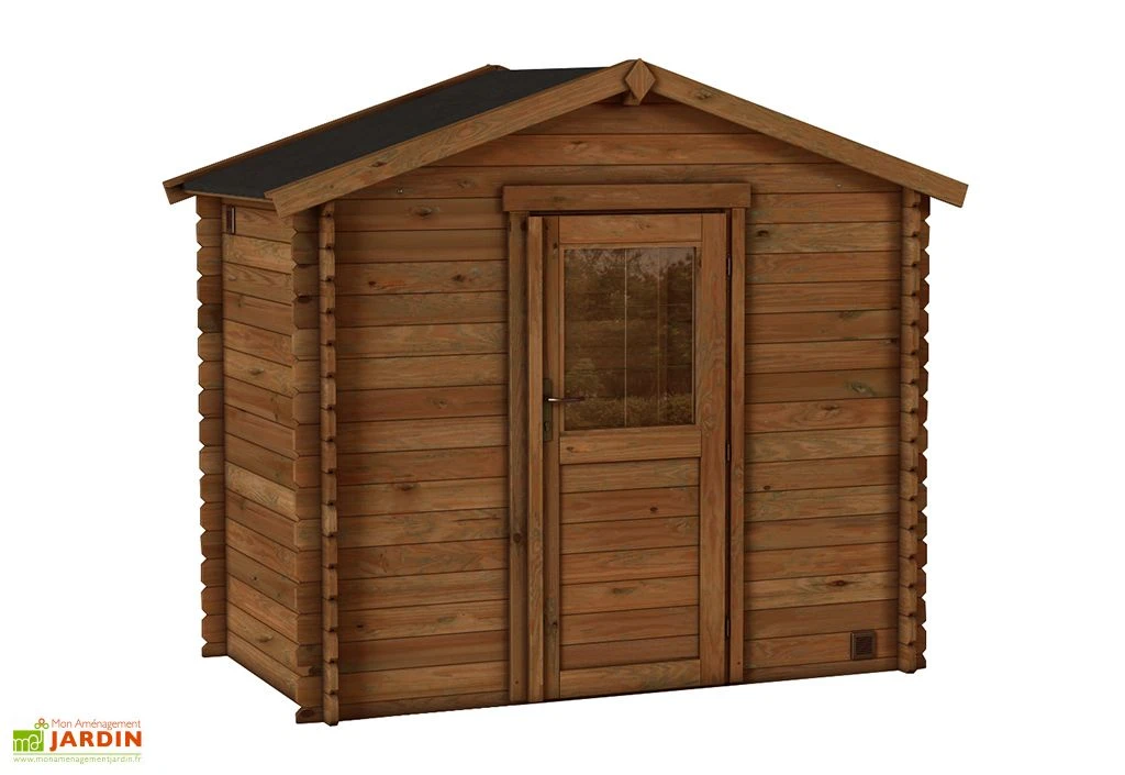 Abri De Jardin En Bois Traité Nicia – 3,7 M²