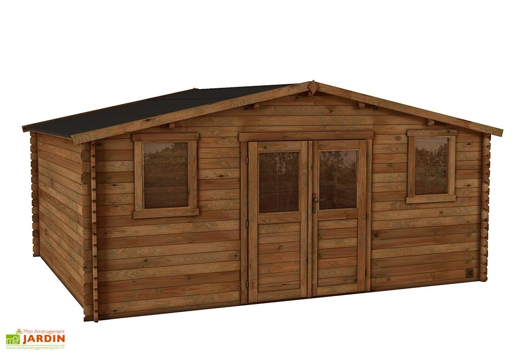 Abri De Jardin En Bois D’épicéa Nicia – 19,8 M²