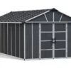 Abri De Jardin En Polycarbonate Et Aluminium Yukon 20 M² - Gris