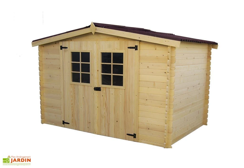 Abri De Jardin Bois 20 Mm (188x310x197cm) – Image 2