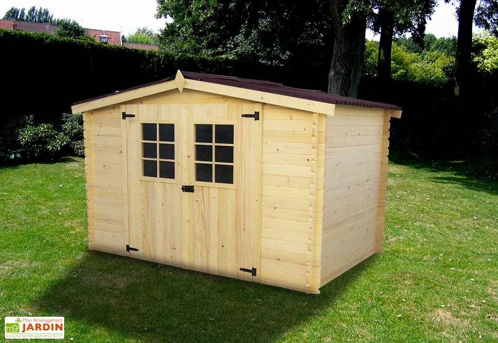 Abri De Jardin Bois 20 Mm (188x310x197cm)