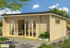 Abri De Jardin En Bois D’Épicéa Brut Java (22 M²)