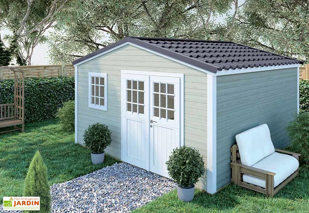 Abri De Jardin En Bois D’Épicéa Brut Shelty+ 16 M²