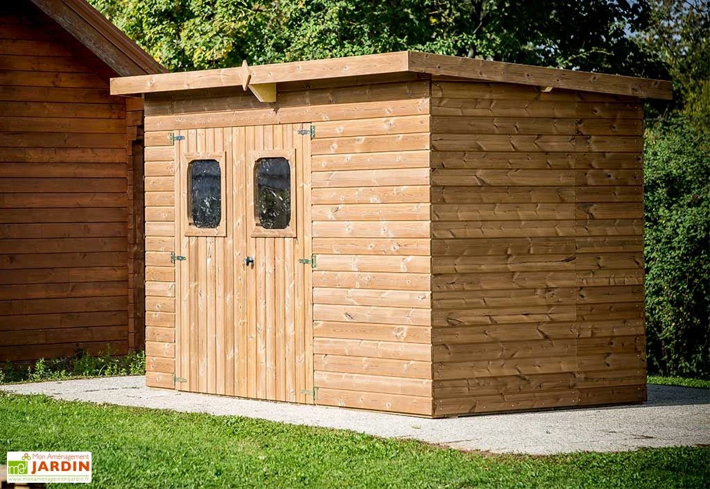 Abri De Jardin En Bois D’épicéa Traité Theora – 5,69 M² – Image 2