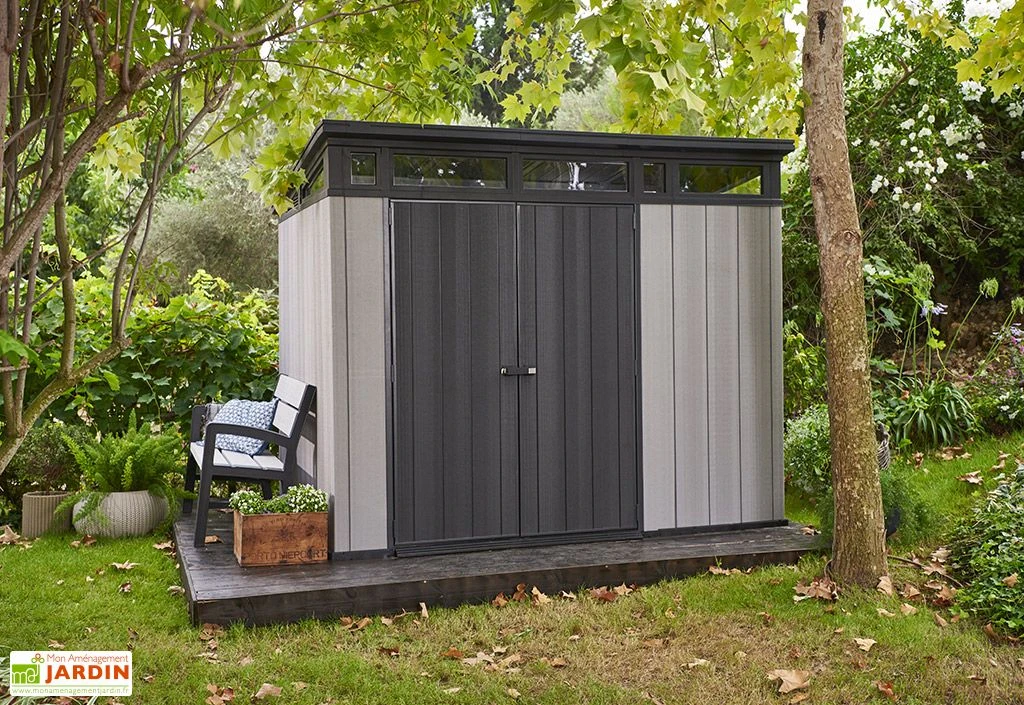 Keter Abri De Jardin PVC Brossium 97 Avec Toit En Monopente – Image 4