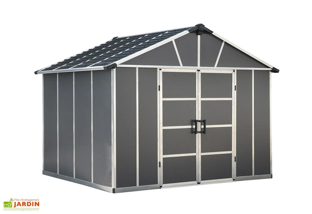 Abri De Jardin En Polycarbonate Et Aluminium Yukon 7 M² – Image 2