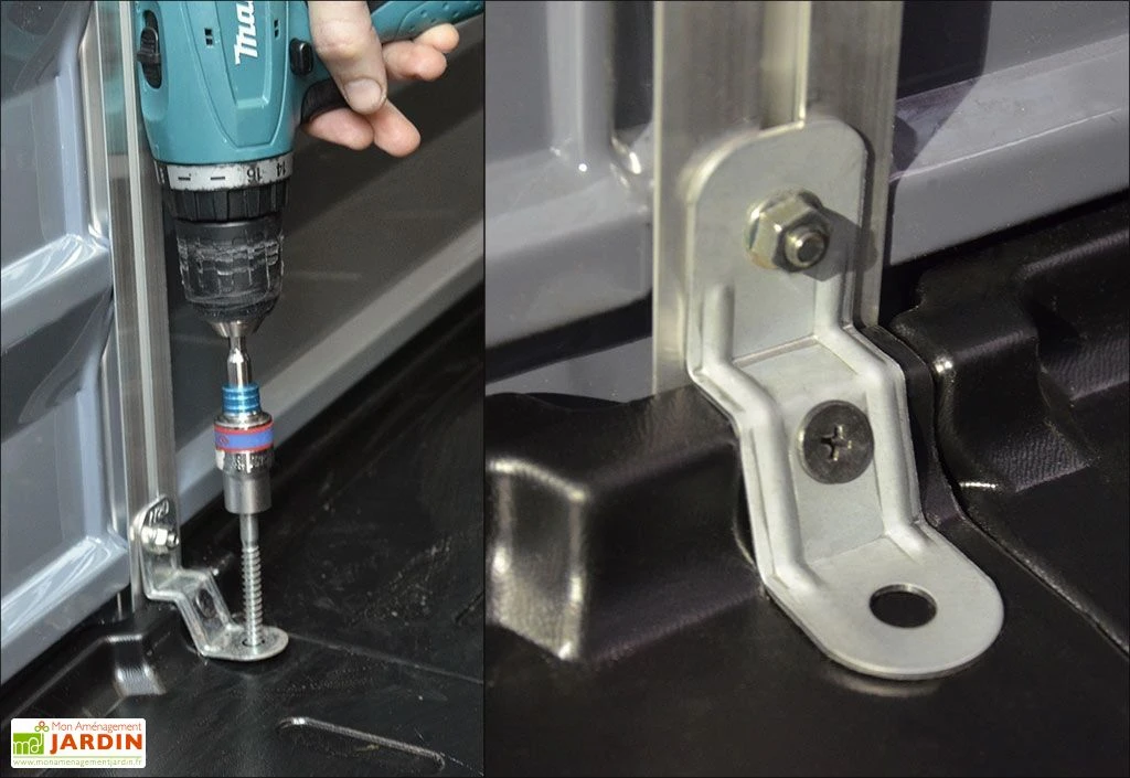 Abri De Jardin Skylight 1,7 M² Gris/Noir | Palram - Canopia – Image 6