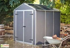 Abri De Jardin En Aluminium Et Polycarbonate 175 Cm – Rubicon Anthracite