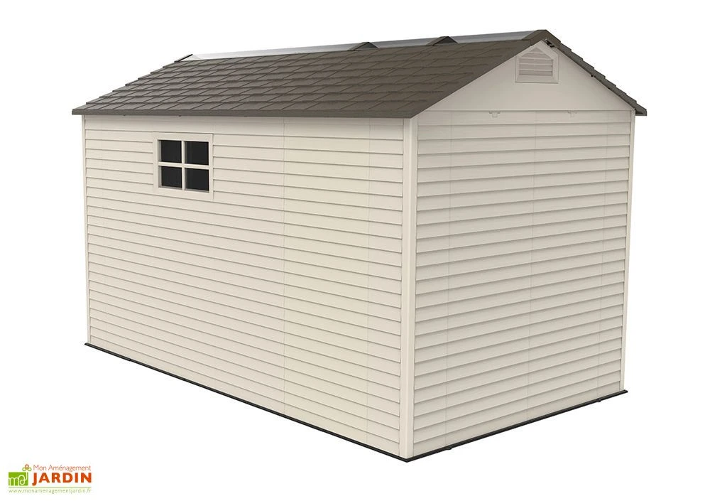 Abri De Jardin En PVC Et Acier Inoxydable Lifetime Landmark 8 M² – Image 4