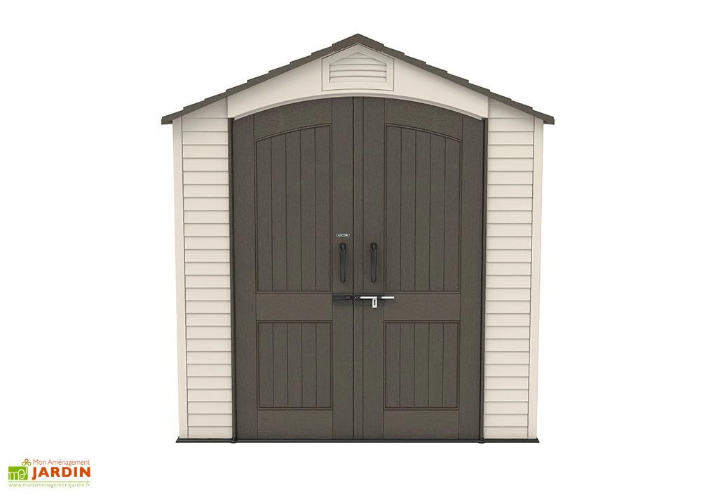 Abri De Jardin En PVC Et Acier Inoxydable Lifetime Landmark 8 M² – Image 3