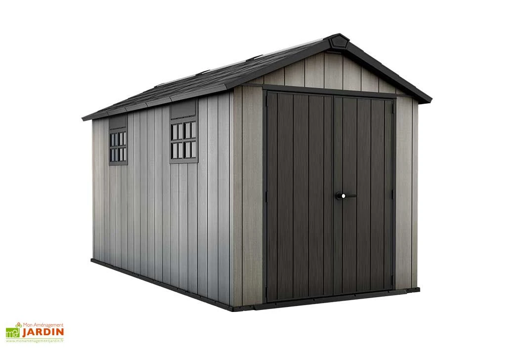 Abri De Jardin En Résine Brossium 7513 - 9,5 M²