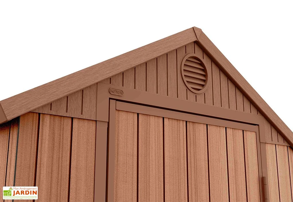 Keter Abri De Jardin En Résine Imitation Bois Darwin 46 – 2,2 M² – Image 3