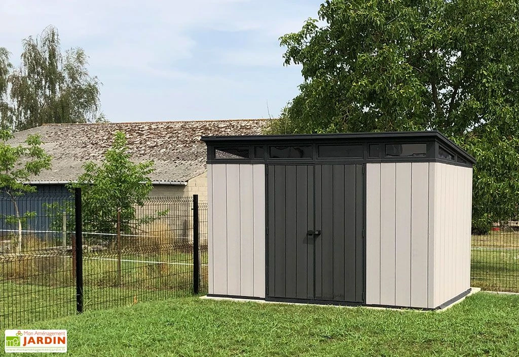 Keter Abri De Jardin En Résine Avec Toit Monopente Brossium 117 - 7,4 M² – Image 2