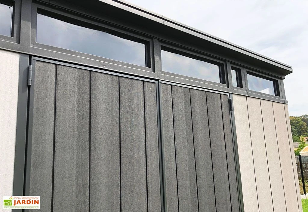 Keter Abri De Jardin En Résine Avec Toit Monopente Brossium 117 - 7,4 M² – Image 3