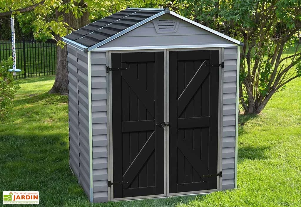 Abri De Jardin Skylight 2,8 M² Gris/Noir | Palram - Canopia – Image 2