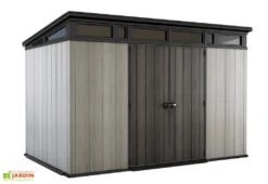 Keter Abri De Jardin En Résine Avec Toit Monopente Brossium 117 - 7,4 M²
