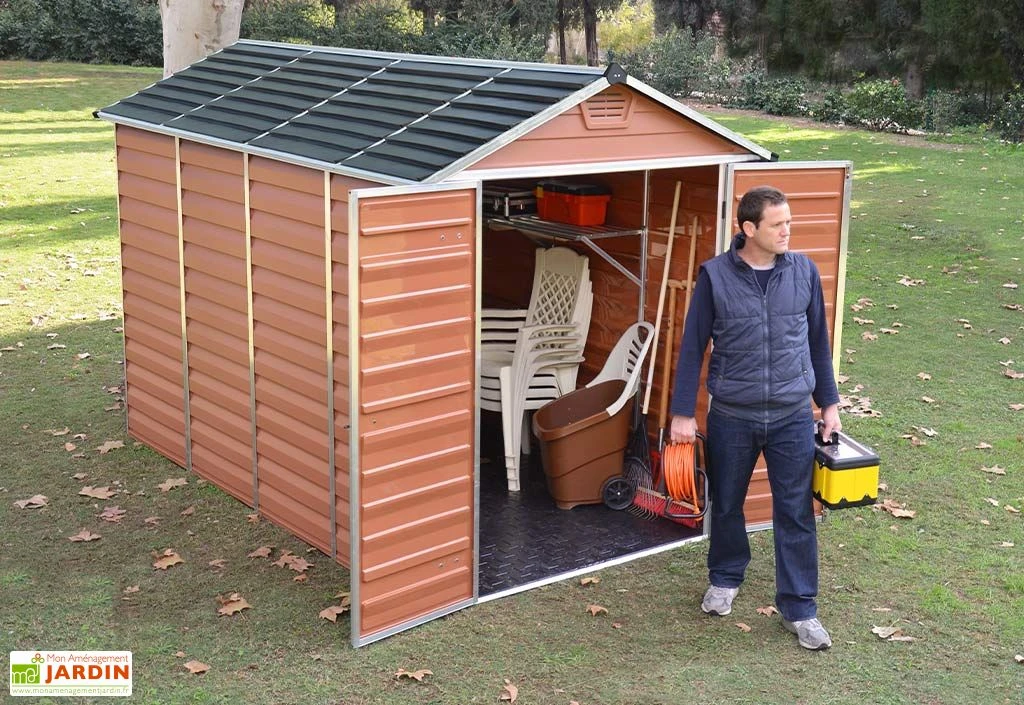 Abri De Jardin Skylight 5,6 M² Ambre | Palram - Canopia – Image 3