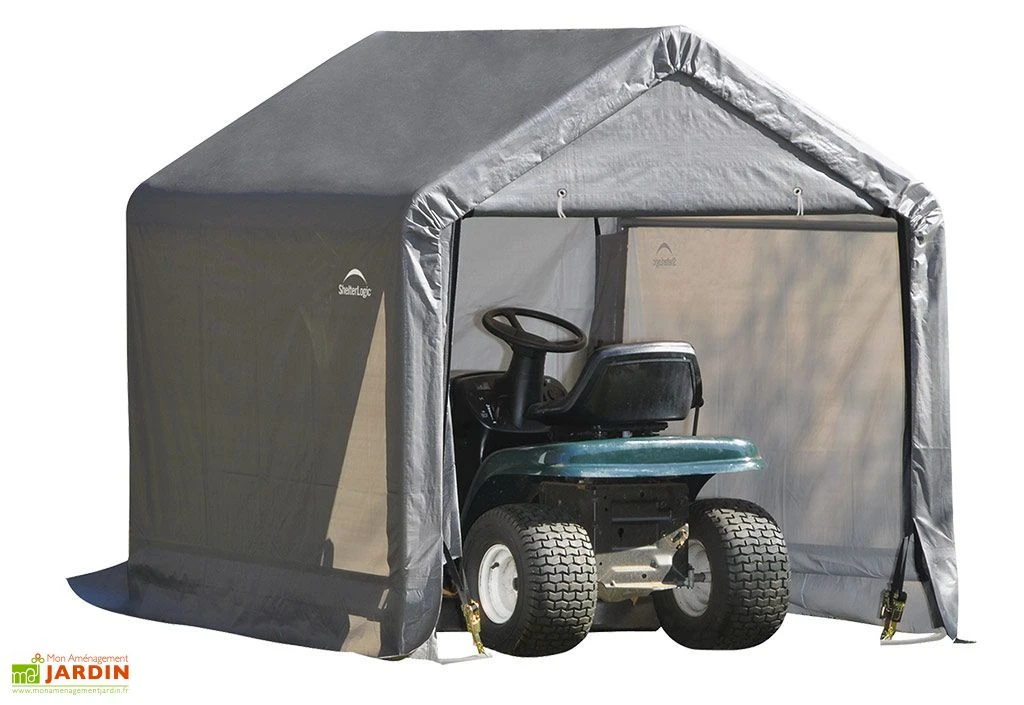 Abri De Jardin Souple En Acier Et Polyéthylène 3 M²