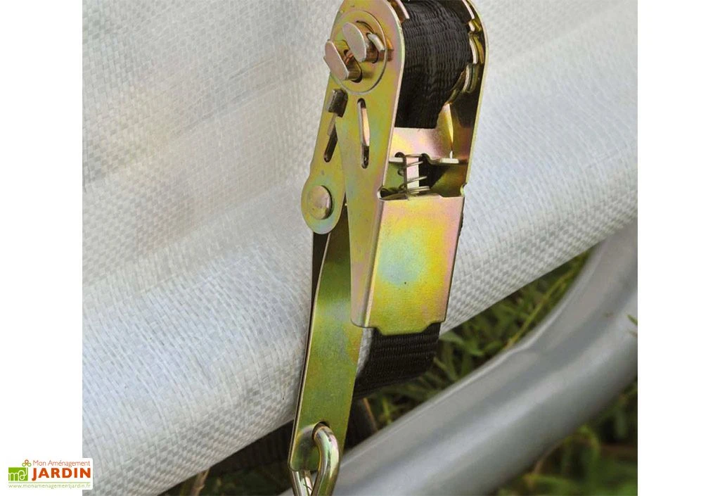 Abri De Jardin Souple En Acier Et Polyéthylène 5 M² – Image 6