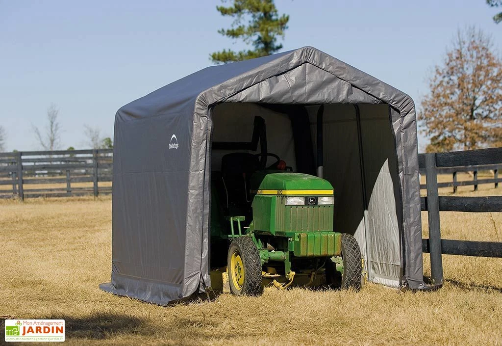 Abri De Jardin Souple En Acier Et Polyéthylène 9 M² – Image 3