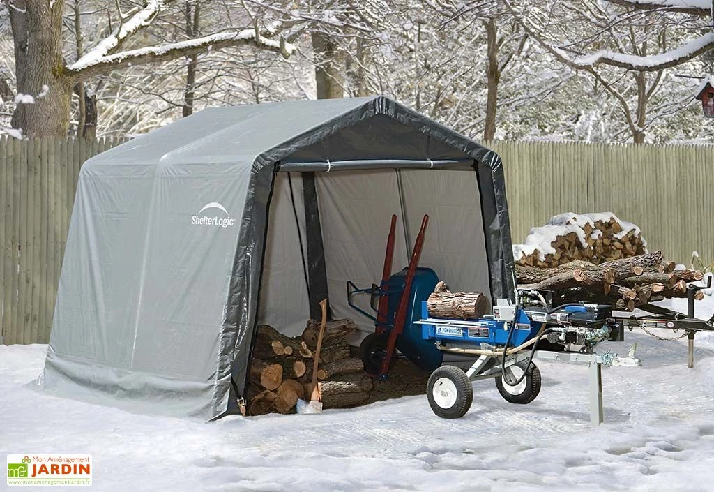 Abri De Jardin Souple En Acier Et Polyéthylène 9 M² – Image 5