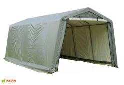 Abri De Jardin En Toile Renforcée Avec Porte Amovible - 305 X 610 Cm