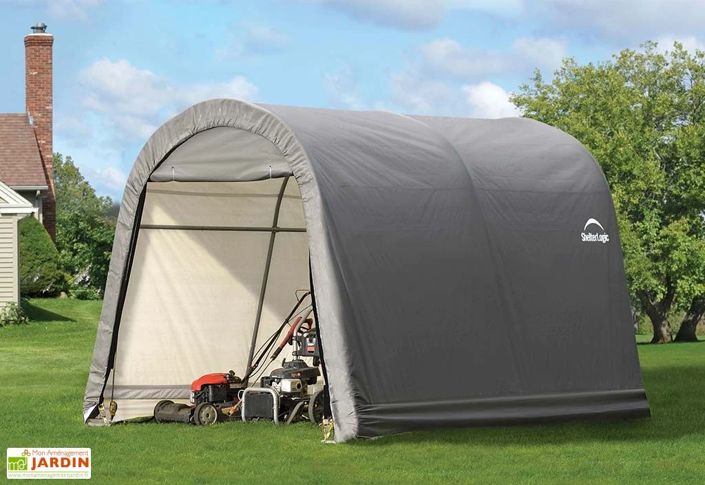 Abri De Jardin En Toile Polyéthylène Et Acier 9 M² – Image 2