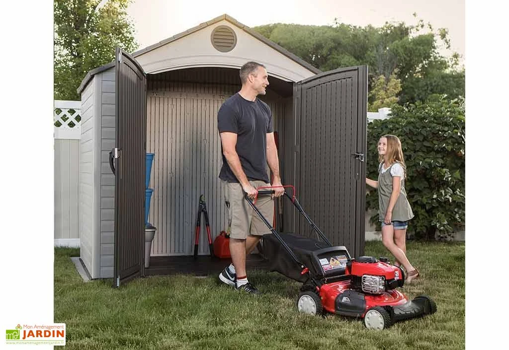 Lifetime Abri De Jardin PVC Sentinel 6418 244x152 – Image 4