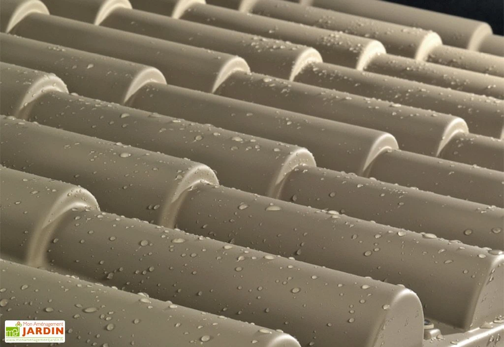 Abri De Jardin En PVC Evo 200 Beige (162x202cm) – Image 5