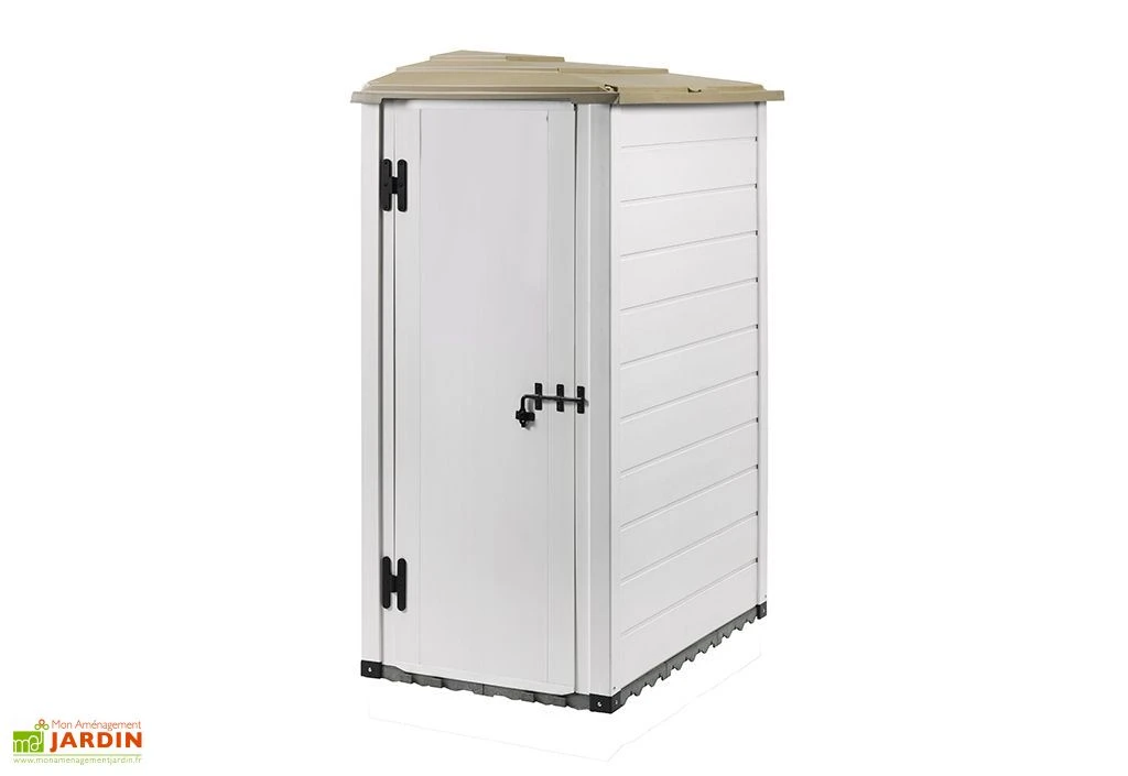 Abri De Jardin Mural En PVC Evo 100/1 Beige (82x122cm) – Image 2