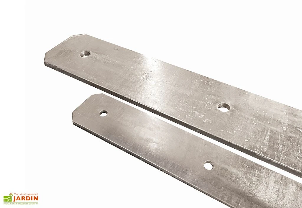 Ancrage Pour Poteaux En Acier 9 X 9 Cm Karibu – Image 2