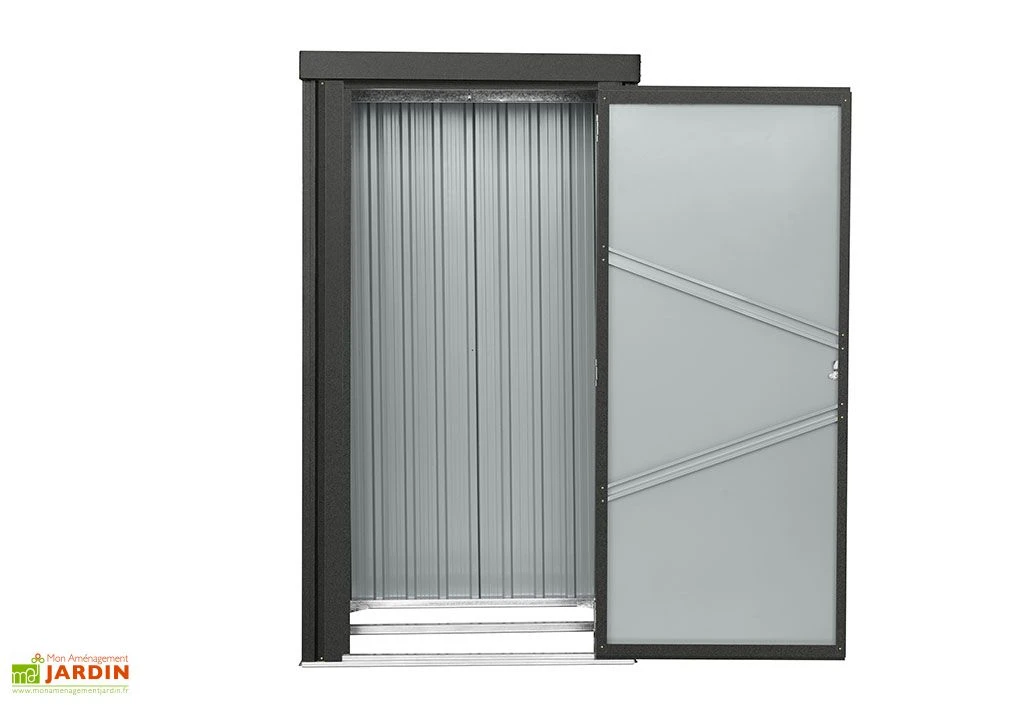 Armoire De Jardin En Acier Galvanisé Azione 81 X 98 X 180 Cm – Image 2