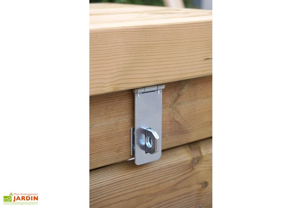 Cache Bouteille De Gaz En Bois Traité (2 Bouteilles) – Malo – Image 4