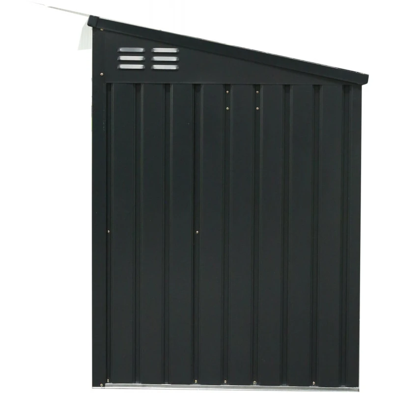 Cache-poubelle Double 172x100x131cm En Acier Pour Conteneurs 240L – Westmann – Image 4