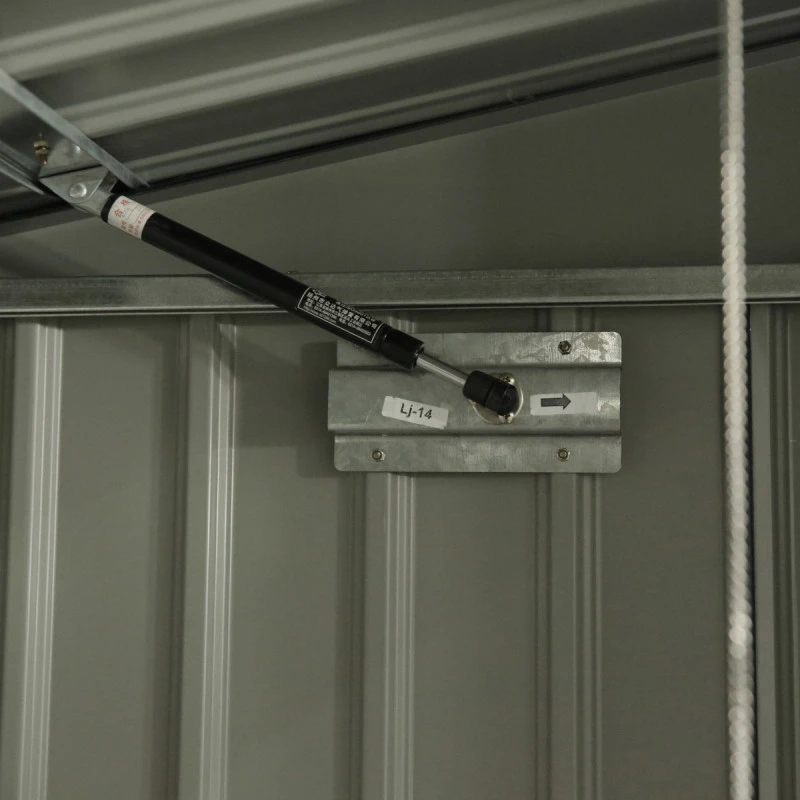 Cache-poubelle Double 172x100x131cm En Acier Pour Conteneurs 240L – Westmann – Image 5