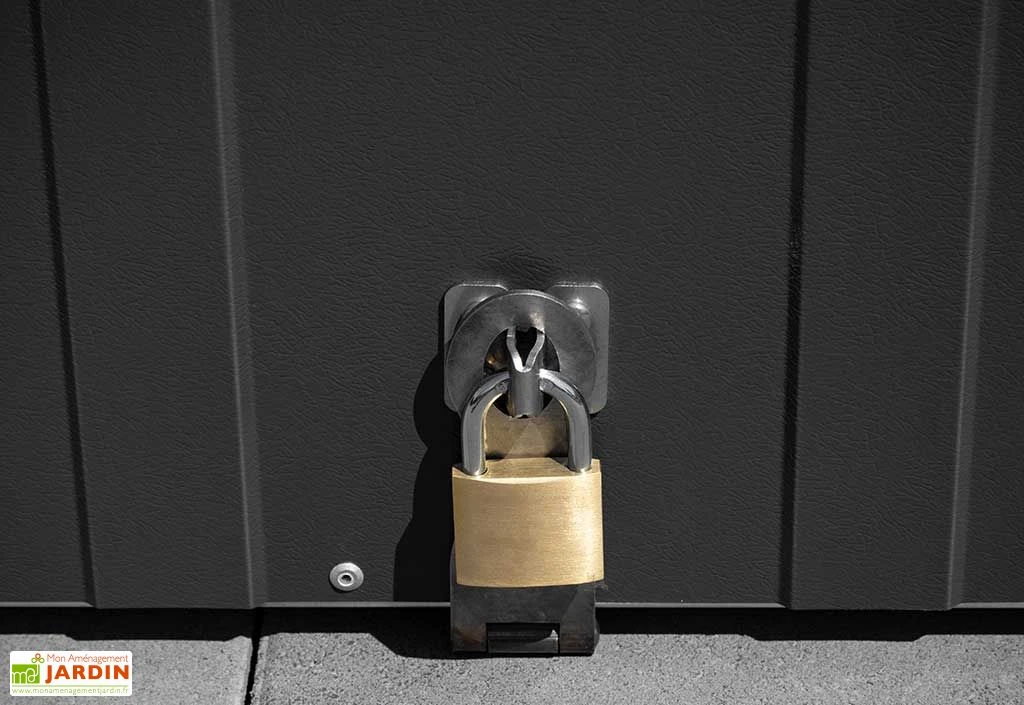 Abri à Vélos En Acier Galvanisé Anthracite 1,74 M² – Image 6