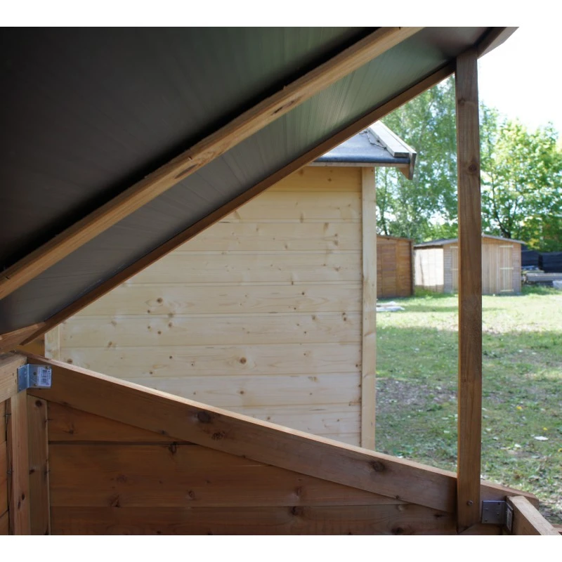 Coffre De Jardin En Bois Trocadero 1200L – Image 5