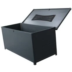 Coffre De Jardin En Résine Anthracite 610L - Jôbu