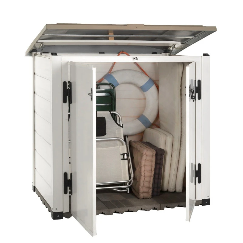 Coffre De Jardin En Résine Avec Plancher 1100L BOX EVO 100 – Garofalo – Image 2