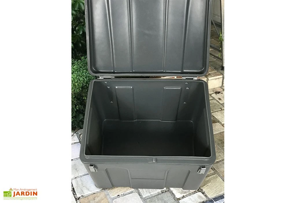 Coffre De Jardin Avec Grenouillères Cadenassables – 140 L – Image 4