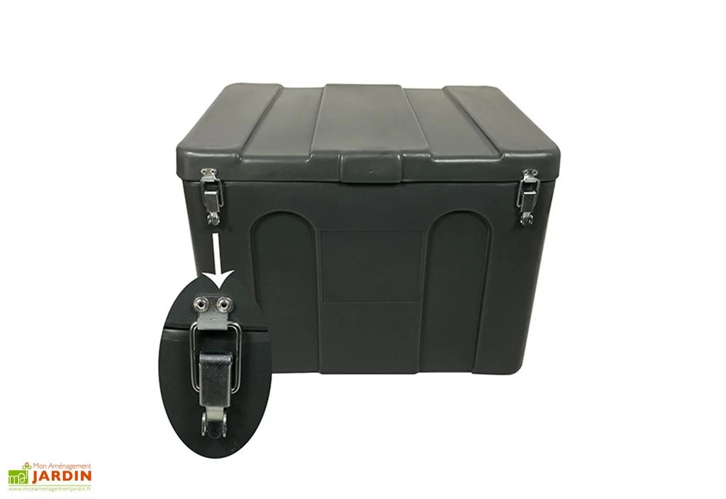 Coffre De Jardin Avec Grenouillères Cadenassables – 140 L – Image 3